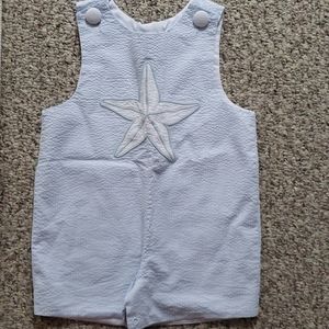 NWOT LE ZA ME BABY / TODDLER BOYS Seersucker